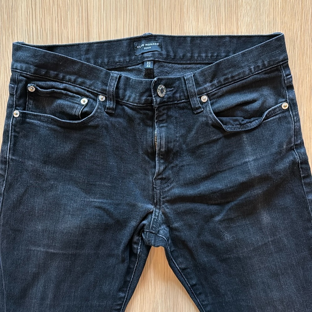 Club Monaco Black Jeans